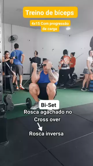 treino de bíceps - Musculação