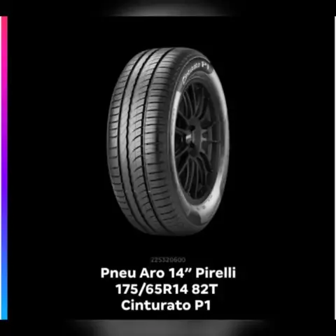 Pneu Pirelli Aro 14 175/65R14 P6000 82H