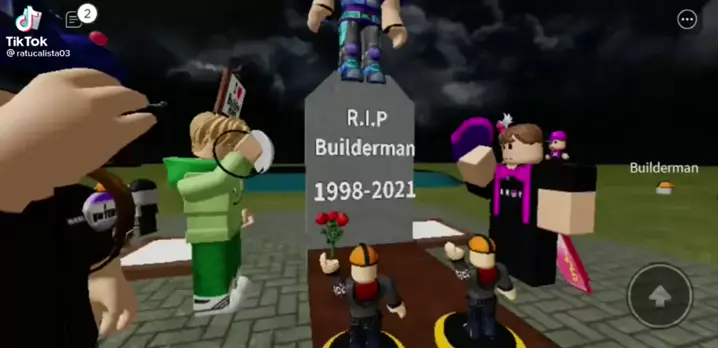 RIP BUILDERMAN - DONO DO ROBLOX MORREU 