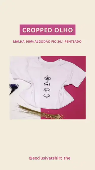 Cado MalhasFio 30/1 T-shirt Fio 30/1 penteado