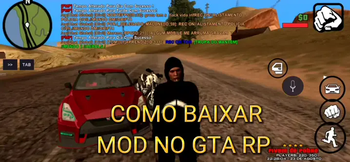 como baixar gta rp online no celular