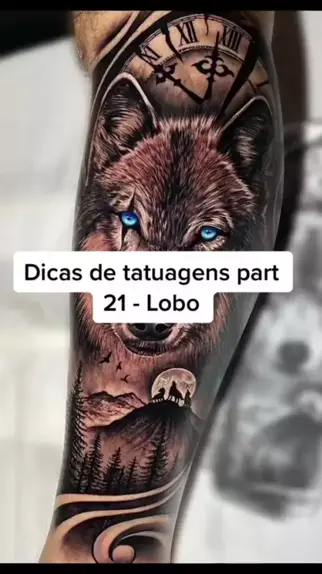 Tatuagem de Lobo em Oferta