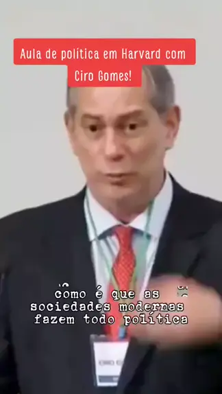 ciro gomes professor harvard Discover