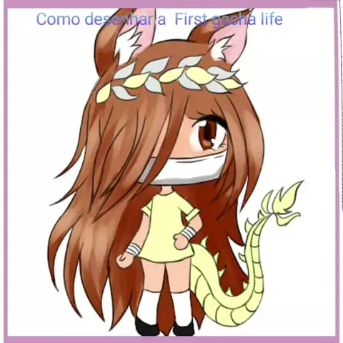 Como desenhar GACHA LIFE 