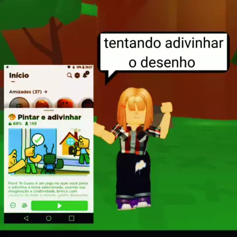 VOCÊ CONSEGUE ADIVINHAR O DESENHO? - Roblox (Paint 'N Guess) 