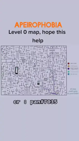 map of level 5 apeirophobia