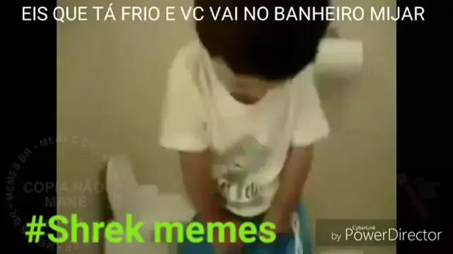 tava no banheiro meme