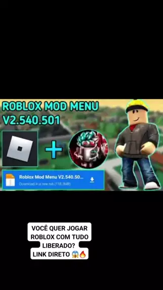 🔥ESSE E O MELHOR MOD MENU PARA ROBLOX ATUALIZADO!!, HACK PARA ROBLOX