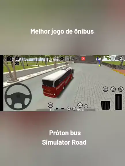 DANDO CARONA PARA PASSAGEIROS COM ONIBUS ESCOLAR - PROTON BUS