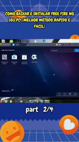 COMO BAIXAR E INSTALAR FREE FIRE NO SEU PC EM 2022! (MELHOR MÉTODO RÁPIDO E  FÁCIL) 