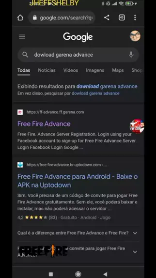 Free Fire Advance para Android - Baixe o APK na Uptodown