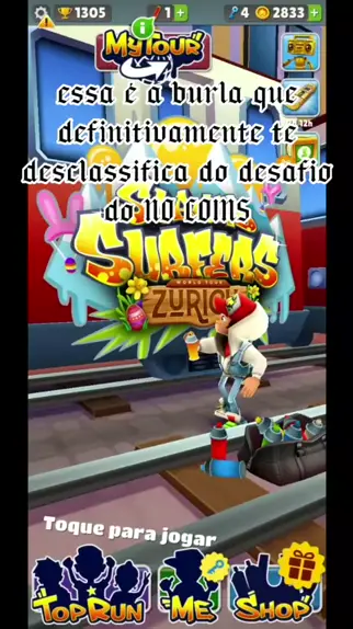 Naag não Consegui Fazer #shorts #subwaysurfers #subwaysurf 