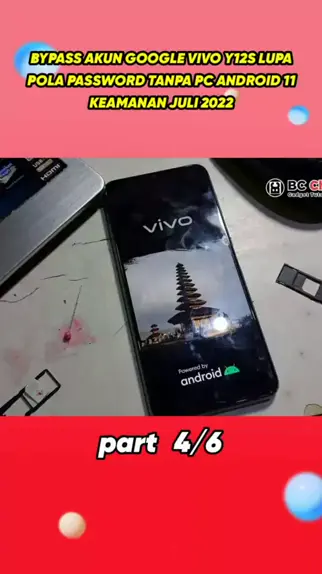 BYPASS AKUN GOOGLE VIVO Y12S LUPA POLA PASSWORD TANPA PC ANDROID 11