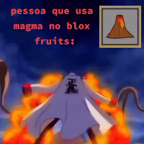 PODER ABSURDO DA MAGMA DESPERTADA NO BLOX FRUITS! 