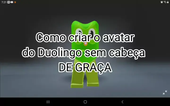 como tirar avatar do duolingo