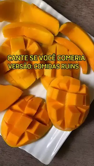 Você já comeu a comida dos próximos 4 anos adiantados rsrsrs quem as