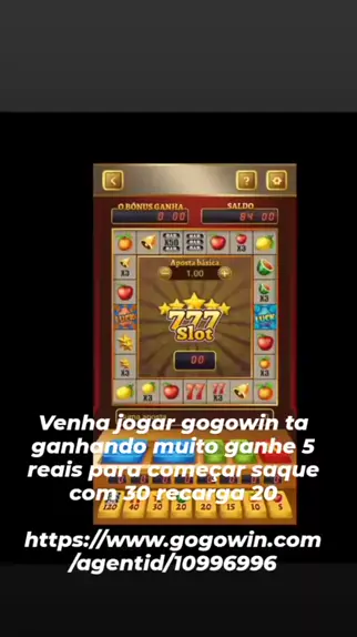 GogoWin!!! Novo jogo pra ganhar dinheiro! 