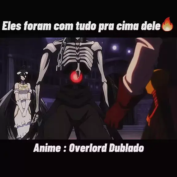Anime 'Overlord' chega dublado ao Brasil
