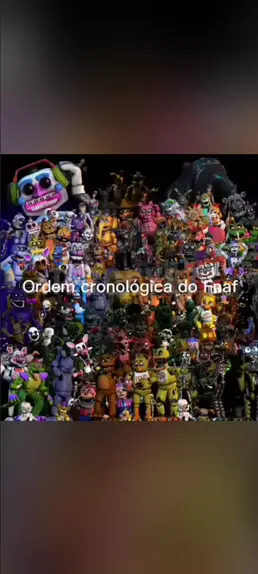 POR QUE FOXY ESTÁ FORA DE ORDEM EM FNAF? #fnaf #fivenightsatfreddy