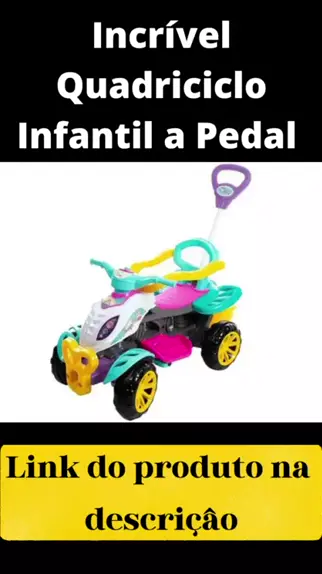 Quadriciclo Infantil Menina Maral - 3111