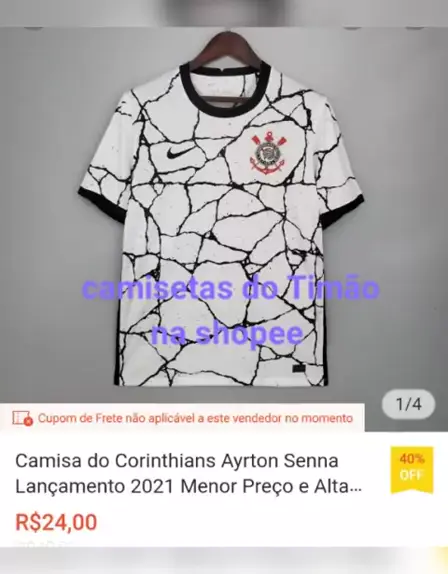 Netshoes corinthians hot sale ayrton senna