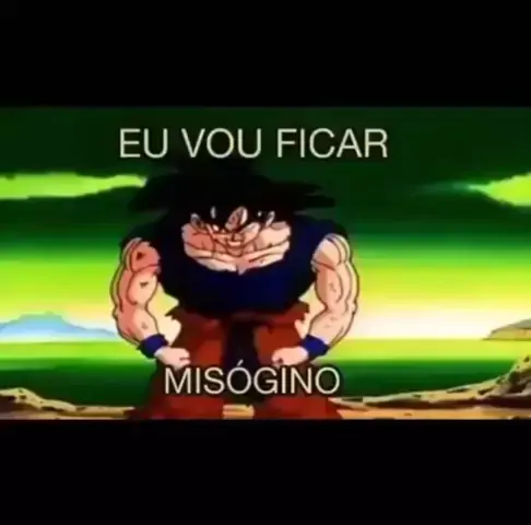 Vsf Kkkkkkkkkk Goku Dragonball Desenho Misoginia Anime