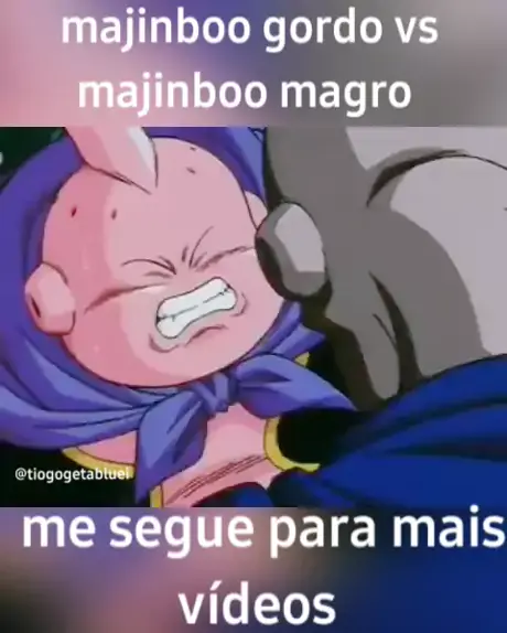 saga do majin boo gordo