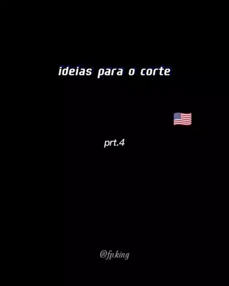 Ideias de listras para o corte americano 🇺🇸 