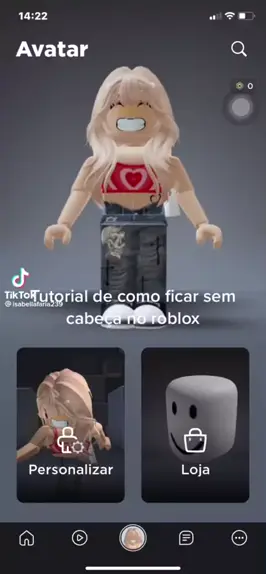 como ficar sem cabeca de graca no roblox