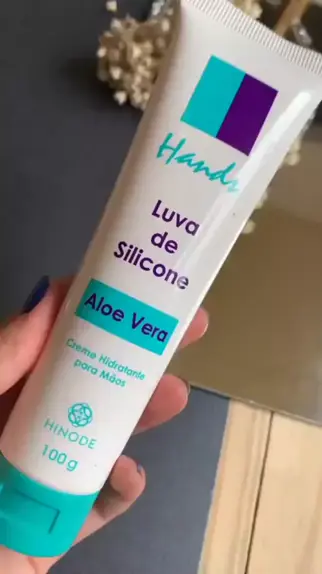 Kit 2 Luvas Silicone Creme Mãos 100g Hands Hinode