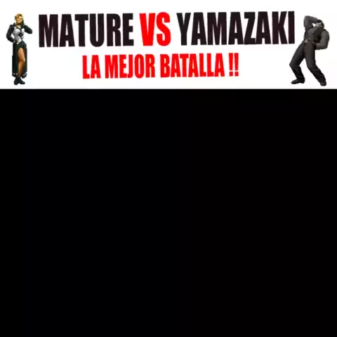 Alex Santos aleldoss . udio original criado por Alex Santos. mature vs yamazaki. luta interessante e com bugs no meio SNK combate hack KOF bugs