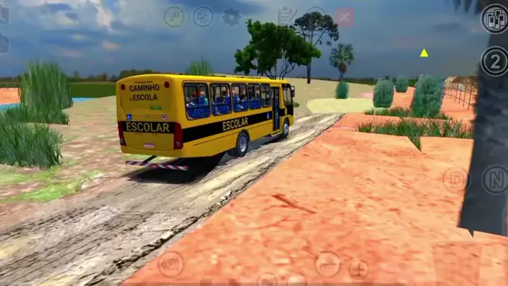 proton bus simulator road mod escolar do caio foz super escolar e