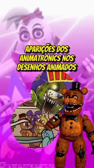 Desenho dos animatronics