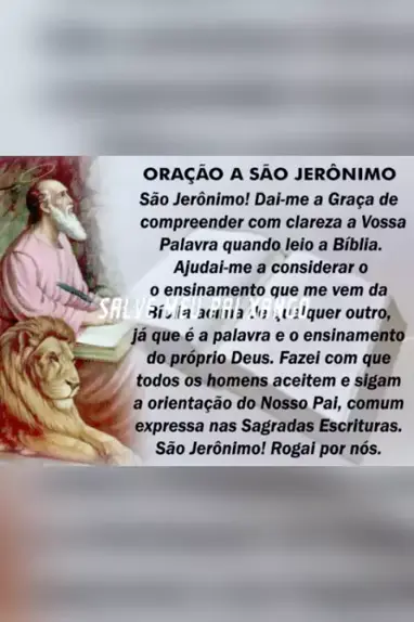 Oração A São Jeronimo Xangô