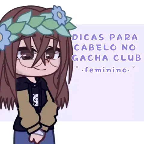 Cabelo gacha life png