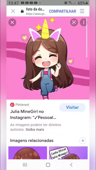 CapCut_o rosto da julia minegirl vídeo antigo