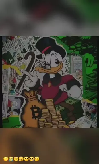 Scrooge McDuck  Desenhos de tatuagem de anjo, Tio patinhas