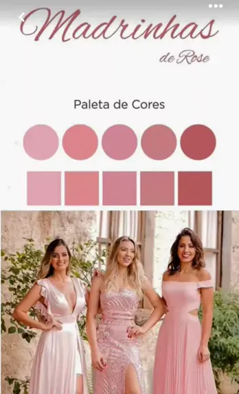 Pin em Vestidos de Madrinha/Festa ✨ Rosa/rosé/pink/fúcsia