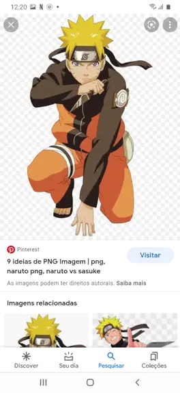 Naruto png rosto
