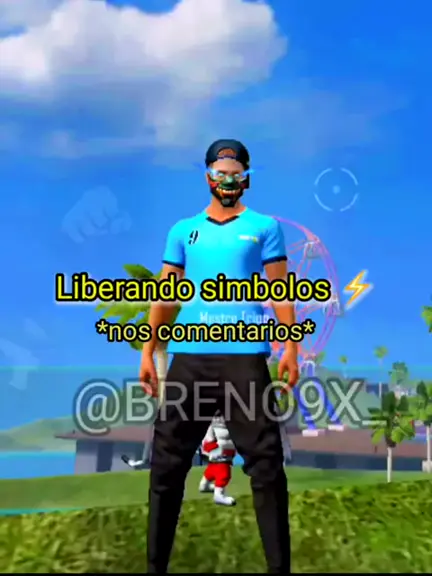 Símbolos de Nuvem ☁ para Nick e Bio no Free Fire