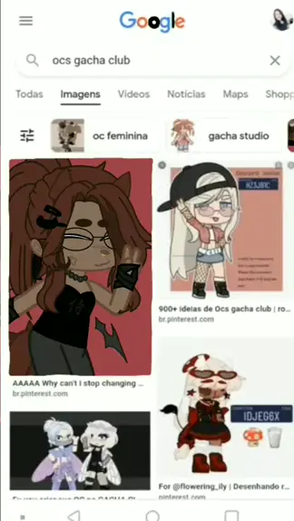 ideias de ocs gacha club femininas