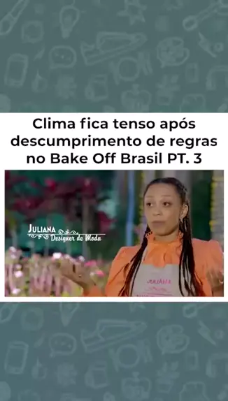 BAKE OFF BRASIL É CANCELADO PELO SBT 