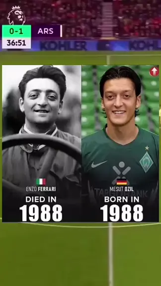 Bate Bola Inglês - CURIOSIDADE: Enzo Ferrari x Mesut Özil Se