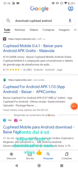 Baixar Cuphead Mobile 0.6 Android - Download APK Grátis