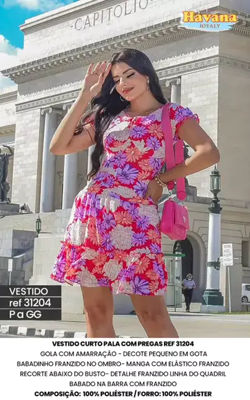 VESTIDO MANGA CURTA EM TULE - MF MODA EVANGÉLICA