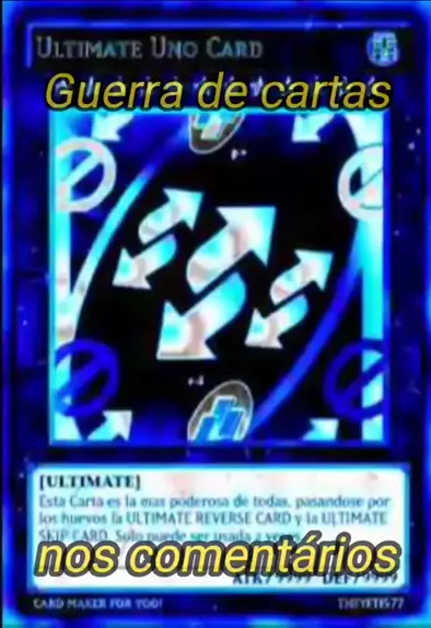 The ultimate uno reverse card