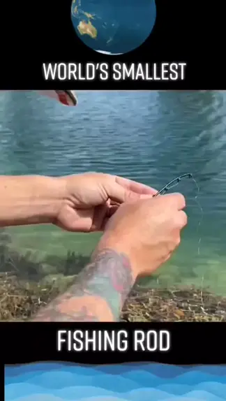 worlds smallest fishing rod