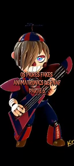 Animatronics fakes de fnaf 1 e 2 - Waffles Delicia kk