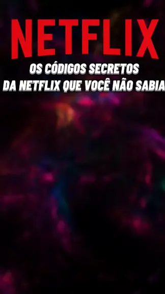 codigo de desenhos netflix