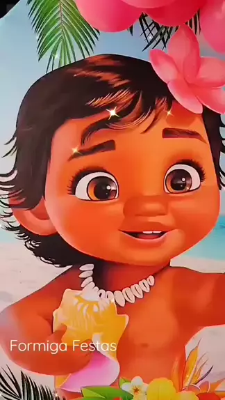 Kika Bacana - ▪️ Decoração de domingo! Moana baby! . .